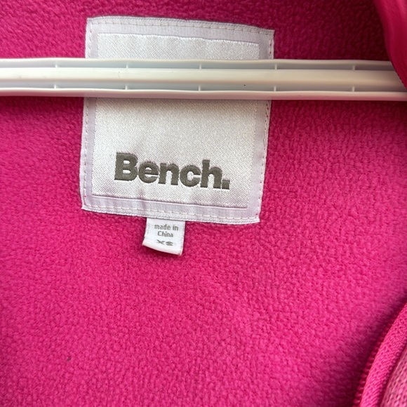 Xs bench pink hooded zip sweater - Picture 2 of 4